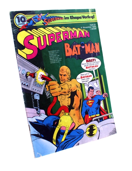 DC Comics Superman Batman Comic Nr. 23 (1976): Ein Ufo stiehlt die USA von Ehapa